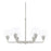 Capital Lighting Mid-Century 6 Light Chandelier, Polished Nickel - 421161PN-426