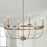 Capital Lighting Rylann Chandelier, Brass