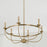 Capital Lighting Rylann Chandelier, Brass