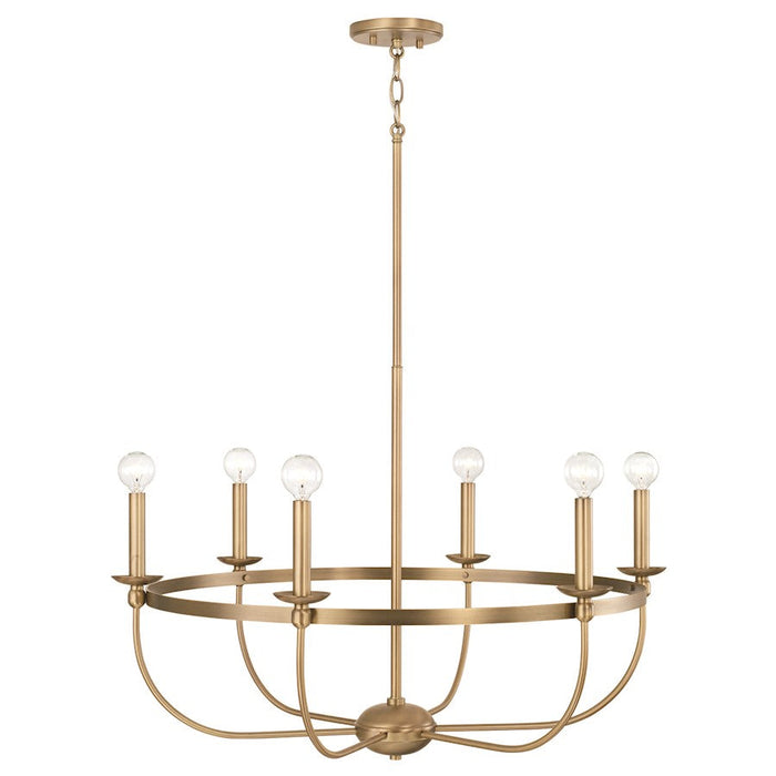 Capital Lighting Rylann Chandelier, Brass