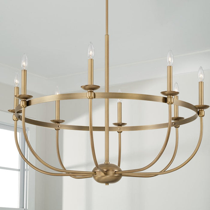 Capital Lighting Rylann Chandelier, Brass