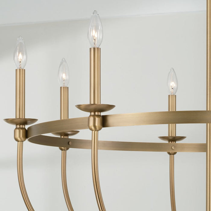 Capital Lighting Rylann Chandelier, Brass