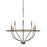 HomePlace by Capital Lighting Greyson 8 Light Chandelier, Bronze - 428581BZ