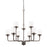 HomePlace by Capital Lighting Colton 9 Light Chandelier, Bronze - 428891BZ-451