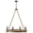 Capital Lighting Tybee 8 Light Chandelier, Nordic Grey - 429681NG