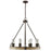 Capital Lighting 8 Light Chandelier, Sea Salt - 430681SS