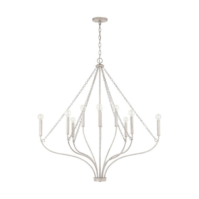 Capital Lighting 10-Light Chandelier, Mystic S - 437701MS