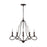 Capital Lighting Cameron 5-Light Chandelier, Bronze - 439551BZ