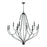 Capital Lighting Bentley Chandelier in Black Iron