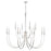 Capital Lighting Laurent 12 Light Chandelier in Polished Nickel - 441801PN