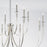 Capital Lighting Laurent Chandelier in Polished Nickel