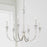 Capital Lighting Laurent Chandelier in Polished Nickel