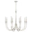 Capital Lighting Laurent 8 Light Chandelier in Polished Nickel - 441881PN