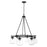 Capital Lighting Dillon 6 Light Chandelier, Clear