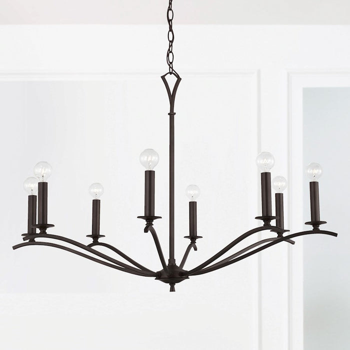 Capital Lighting Jaymes Chandelier in Old Bronze