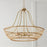 Capital Lighting Wren 6 Light Chandelier, Matte Brass