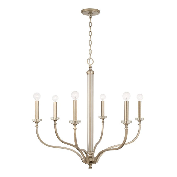 Capital Lighting Breigh Chandelier, Brushed Champagne