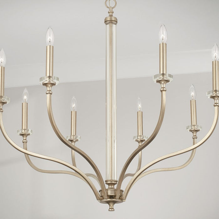 Capital Lighting Breigh Chandelier, Brushed Champagne