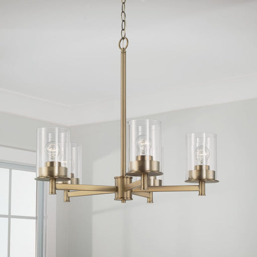 Capital Lighting Mason 5 Light Chandelier