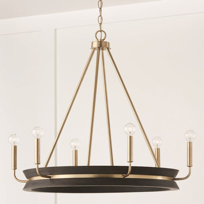 Capital Lighting Finn 6 Light Chandelier