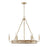 Capital Lighting Finn 6 Light Chandelier, White - 447361WS