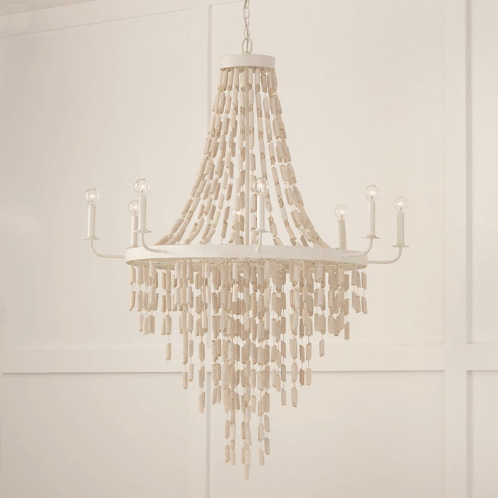 Capital Lighting Carissa Chandelier, White