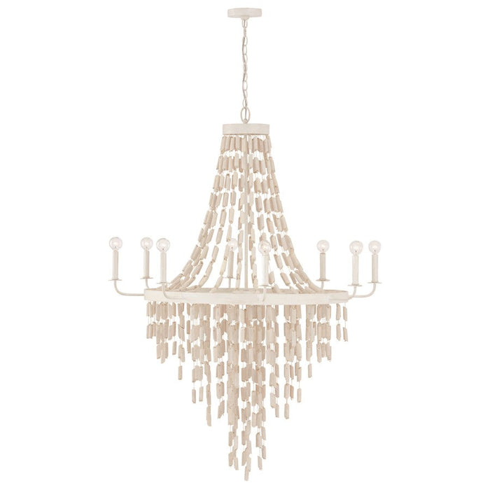 Capital Lighting Carissa Chandelier, White