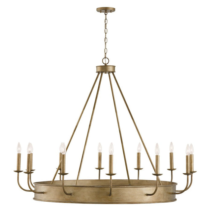 Capital Lighting Nole Chandelier, Gold