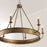 Capital Lighting Nole Chandelier, Gold