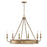 Capital Lighting Nole Chandelier, Gold