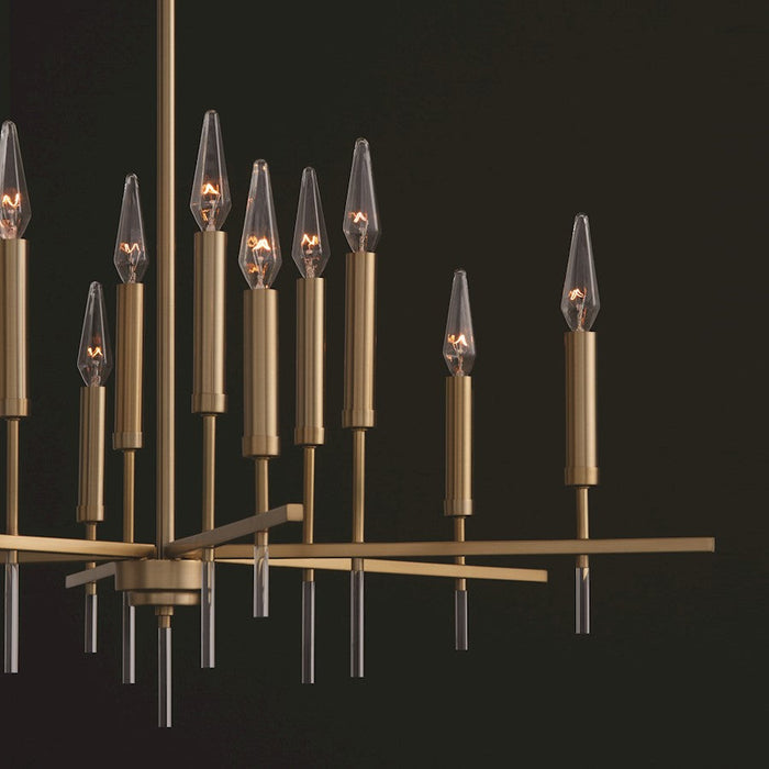 Capital Lighting Elora Chandelier, Brass