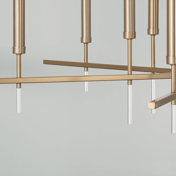 Capital Lighting Elora Chandelier, Brass