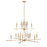 Capital Lighting Elora Chandelier, Brass