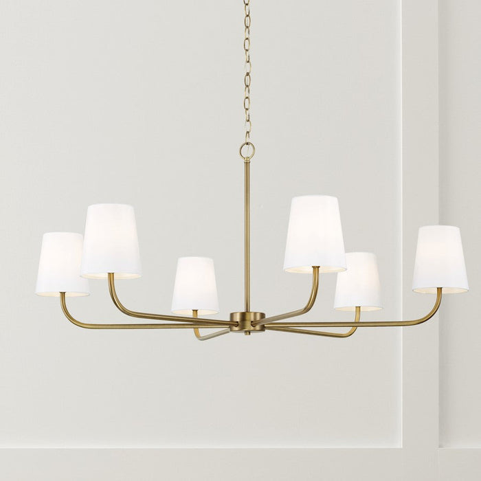 Capital Lighting Brody 6 Light Chandelier