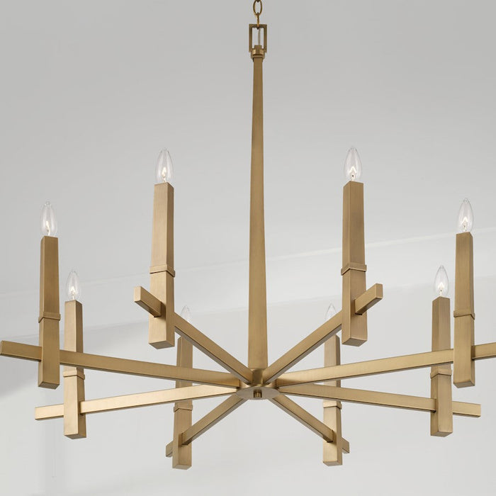 Capital Lighting Blake Chandelier, Brass