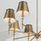 Capital Lighting Whitney Chandelier, Brass/White