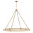 Capital Lighting Delaney Chandelier, Brass