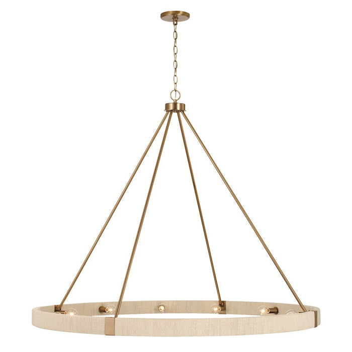 Capital Lighting Delaney Chandelier, Brass