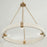 Capital Lighting Delaney Chandelier, Brass