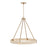 Capital Lighting Delaney Chandelier, Brass