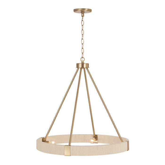 Capital Lighting Delaney Chandelier, Brass