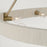 Capital Lighting Delaney Chandelier, Brass