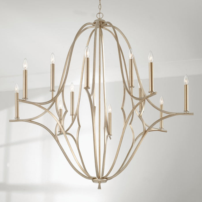 Capital Lighting Claire Chandelier, Gold