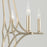 Capital Lighting Claire Chandelier, Gold