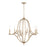 Capital Lighting Claire Chandelier, Gold