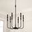 Capital Lighting Paloma 6 Light Chandelier