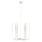 Capital Lighting Paloma Small 6 Light Chandelier, White - 450361XW