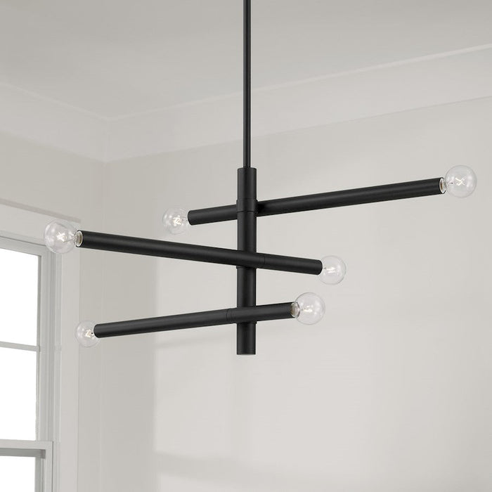 Capital Lighting Zane 6 Light Chandelier