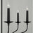 Capital Lighting Wilder 6 Light Chandelier, Black