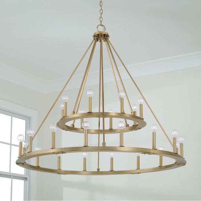 Capital Lighting Pearson Chandelier, Brass